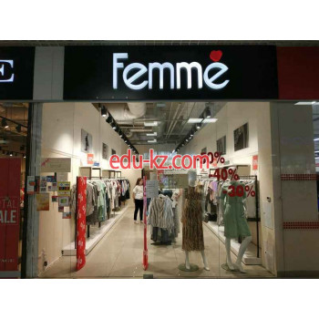 Магазин одежды Femme - на портале styleby.su